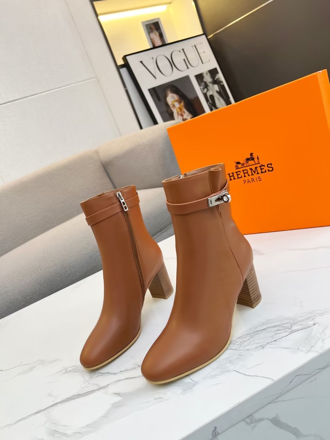 Hermès Saint Germain Kelly Ankle Boots — Modèle 1