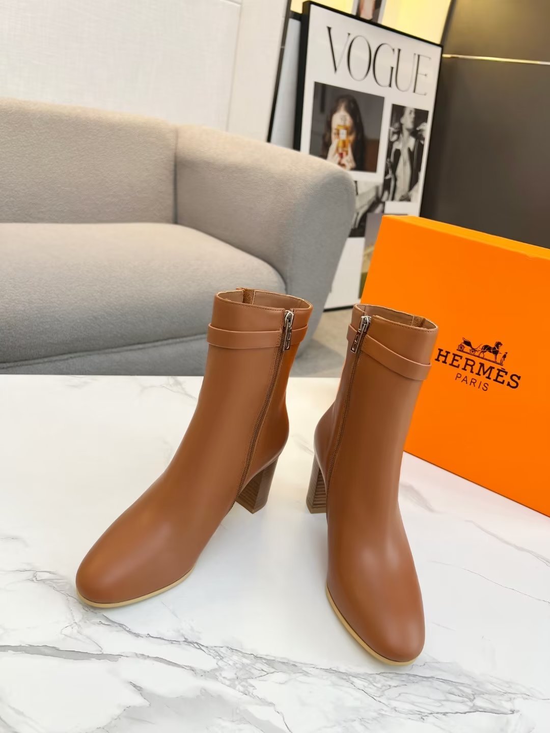 Hermès Saint Germain Kelly Ankle Boots — Modèle 1