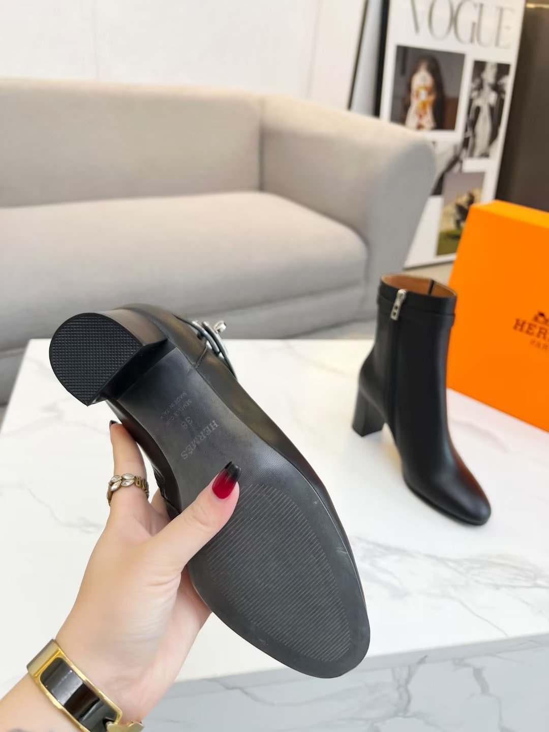Hermès Saint Germain Kelly Ankle Boots — Modèle 2