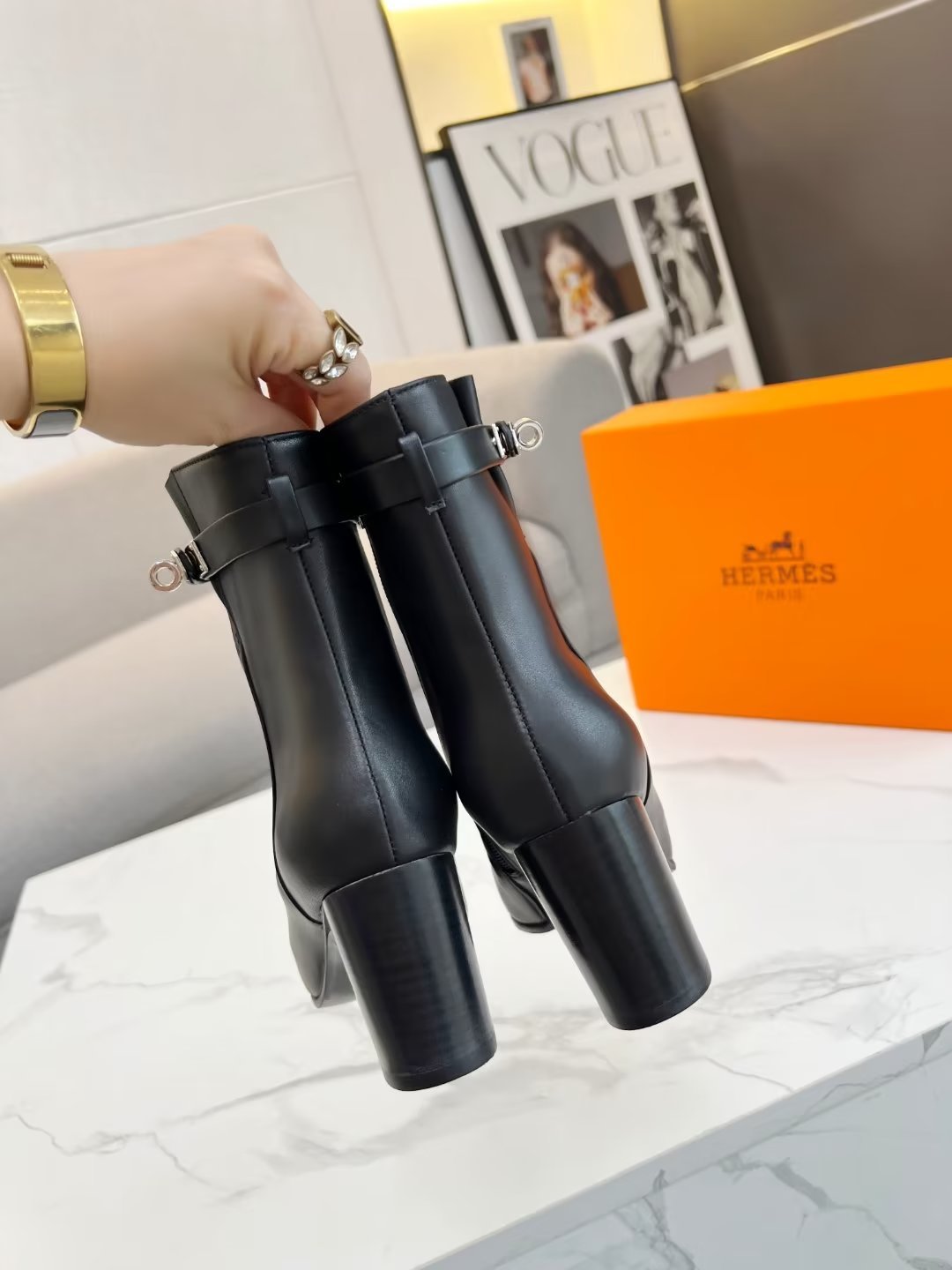 Hermès Saint Germain Kelly Ankle Boots — Modèle 2