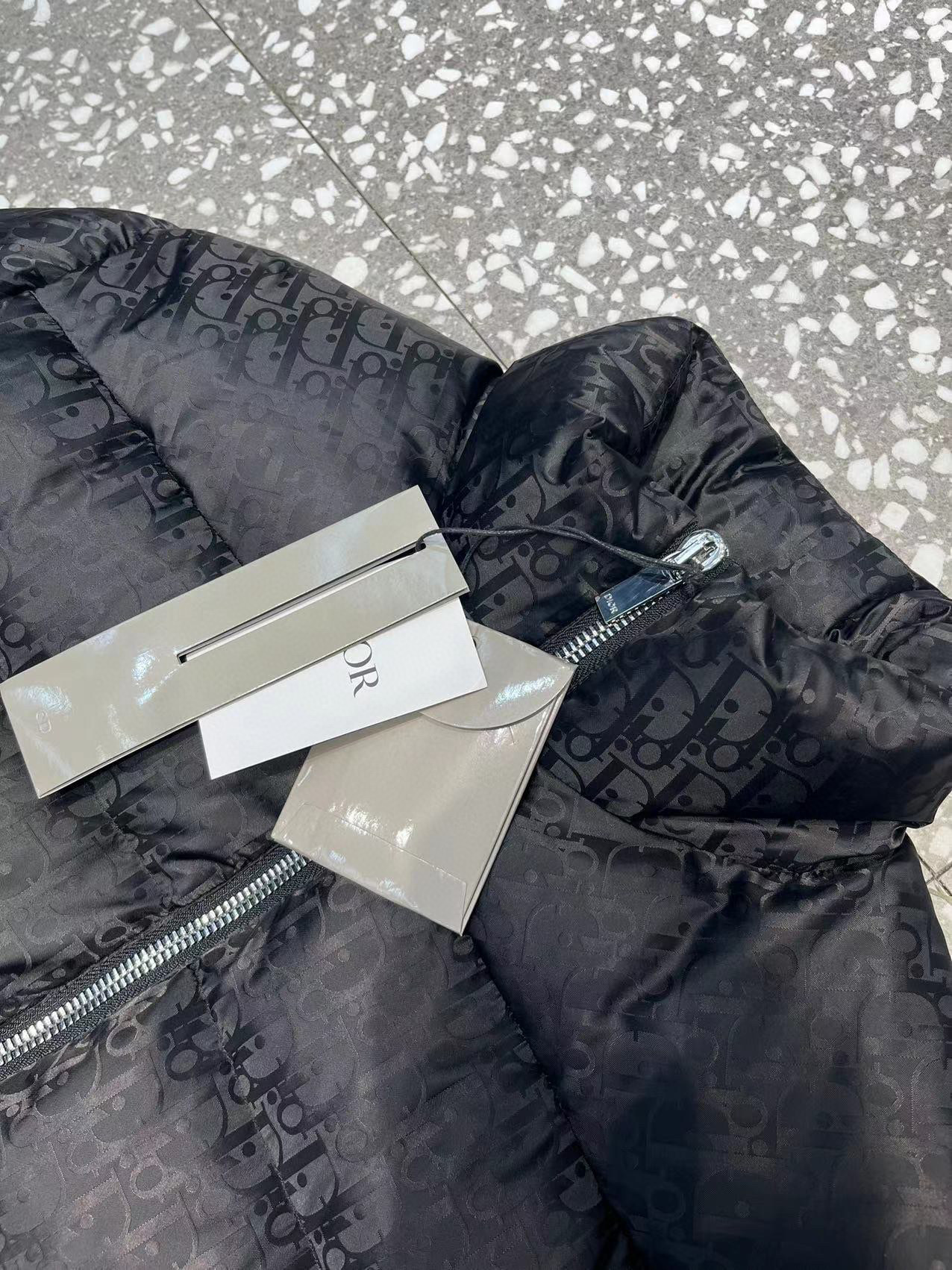 Dior Oblique Down Jacket Sans Capuche