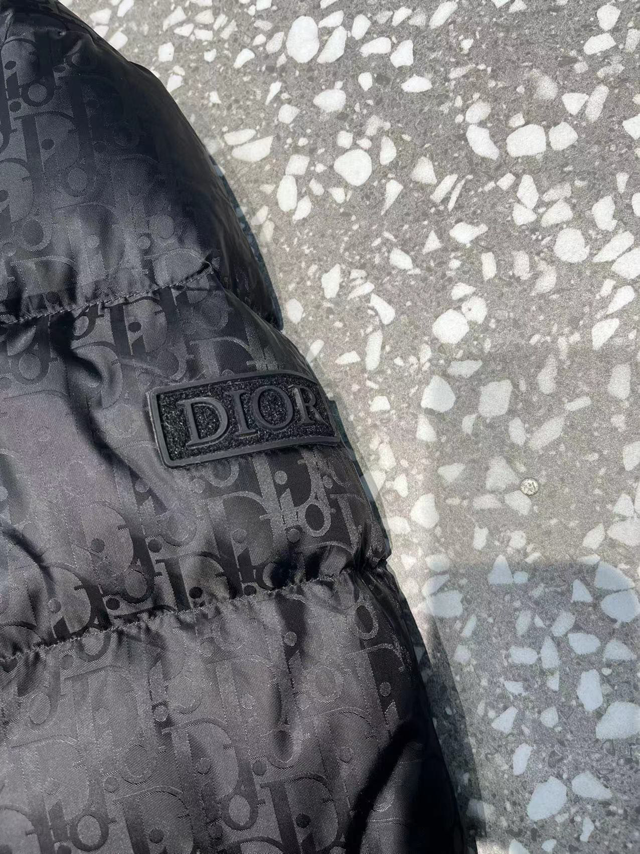 Dior Oblique Down Jacket Sans Capuche