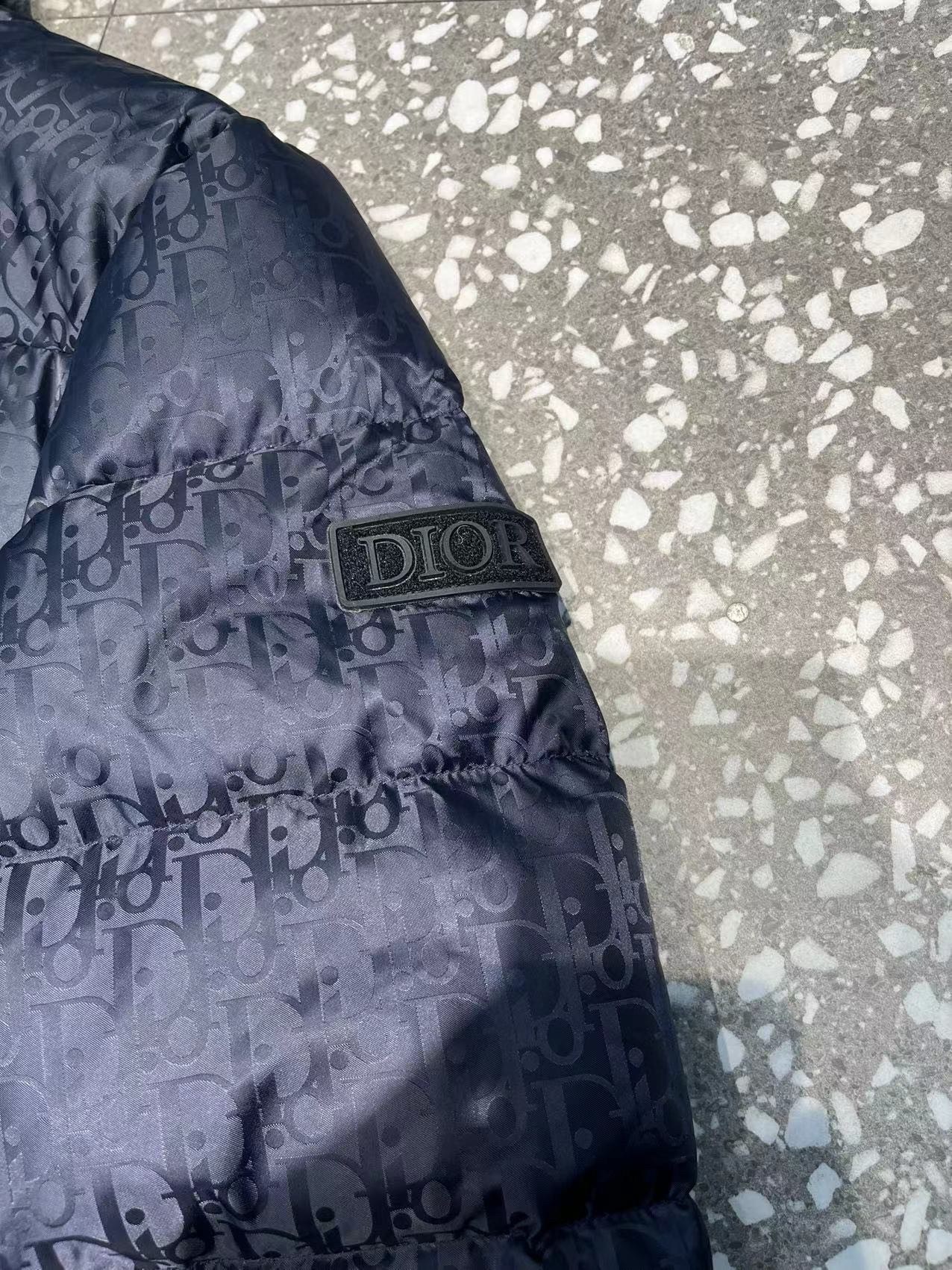 Dior Oblique Down Jacket Sans Capuche