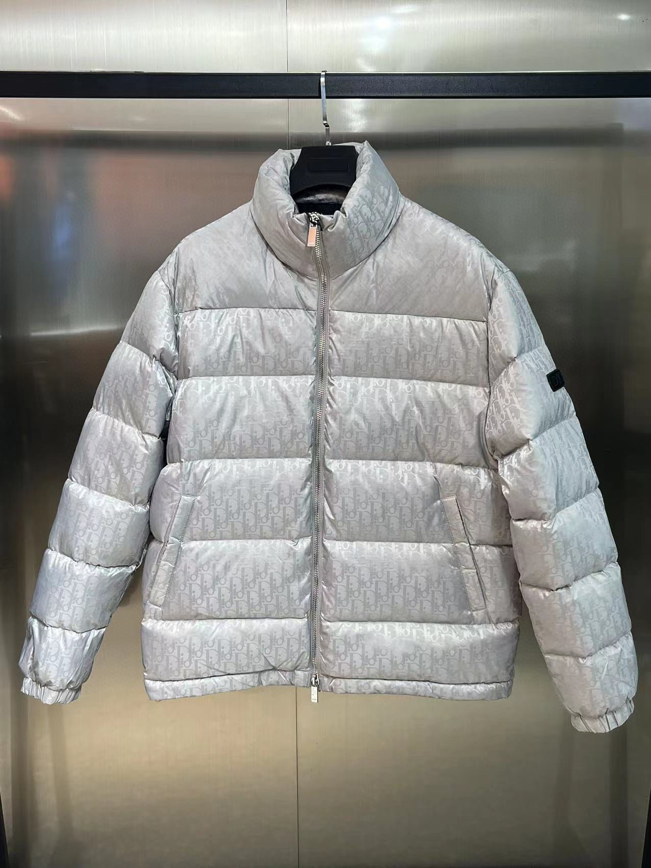 Dior Oblique Down Jacket Sans Capuche