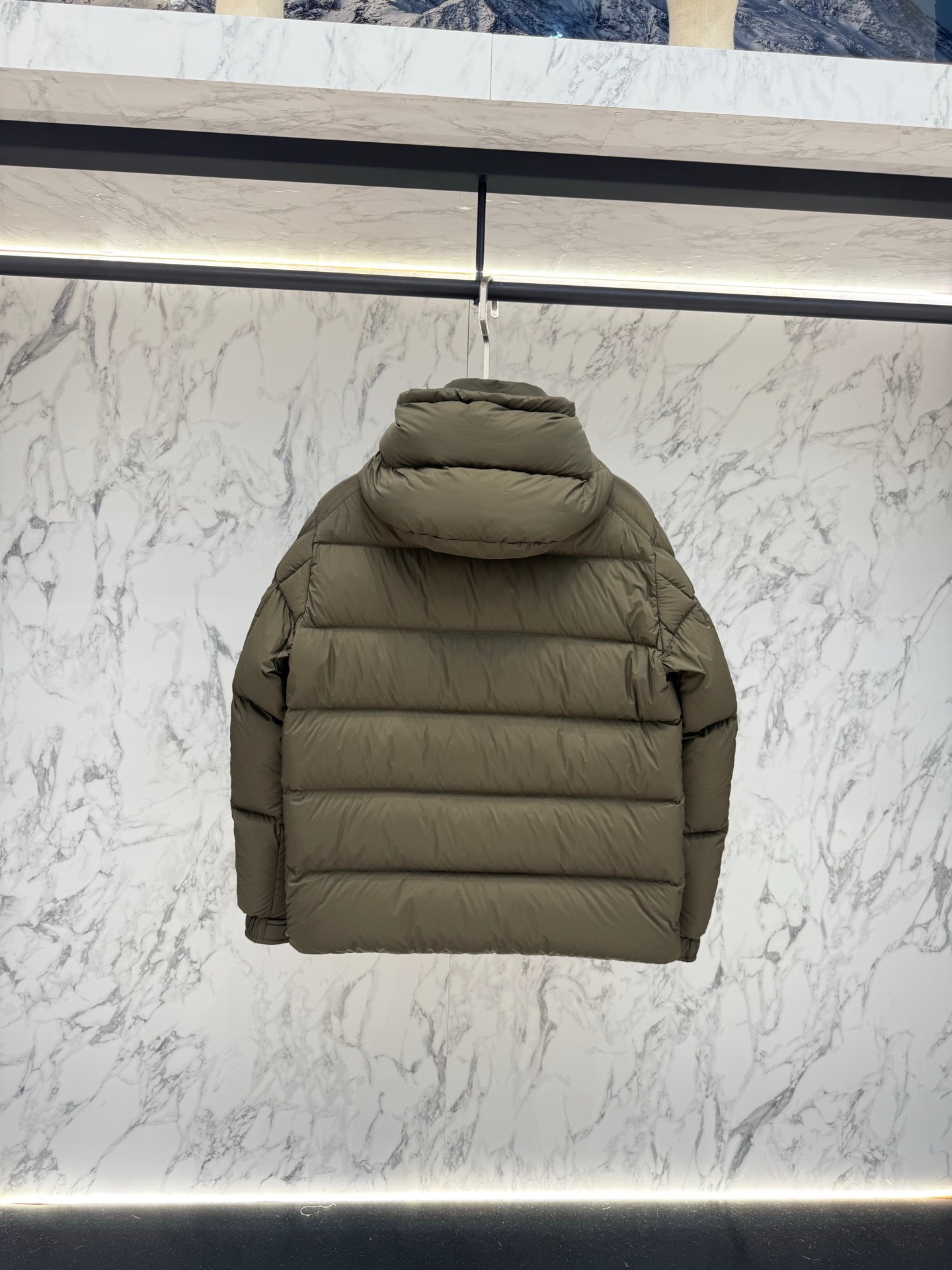 Moncler Maya Hooded Short Down Jacket