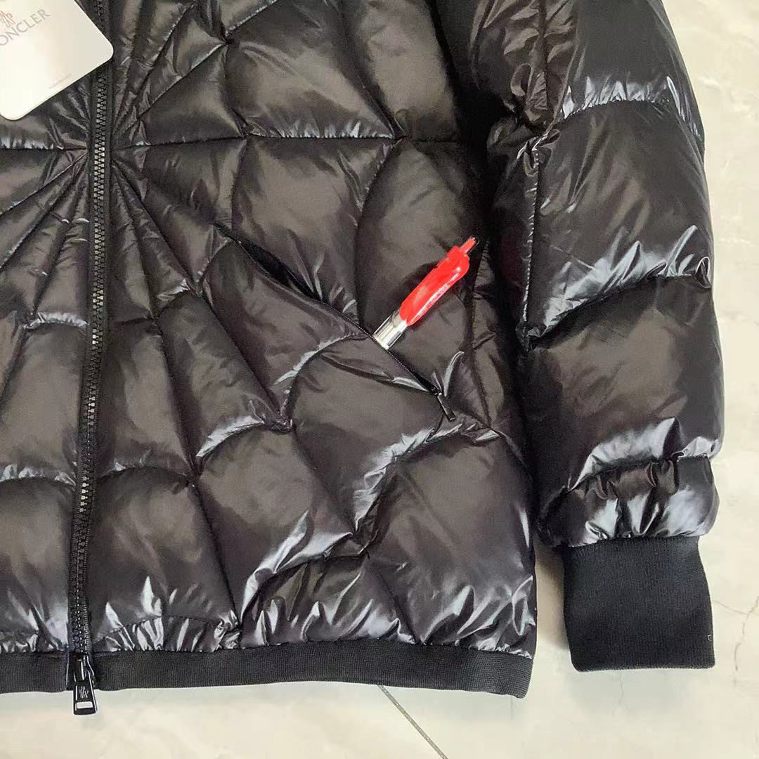 Moncler X Marvel Spider Man Violier Spider Web Short Down Jacket