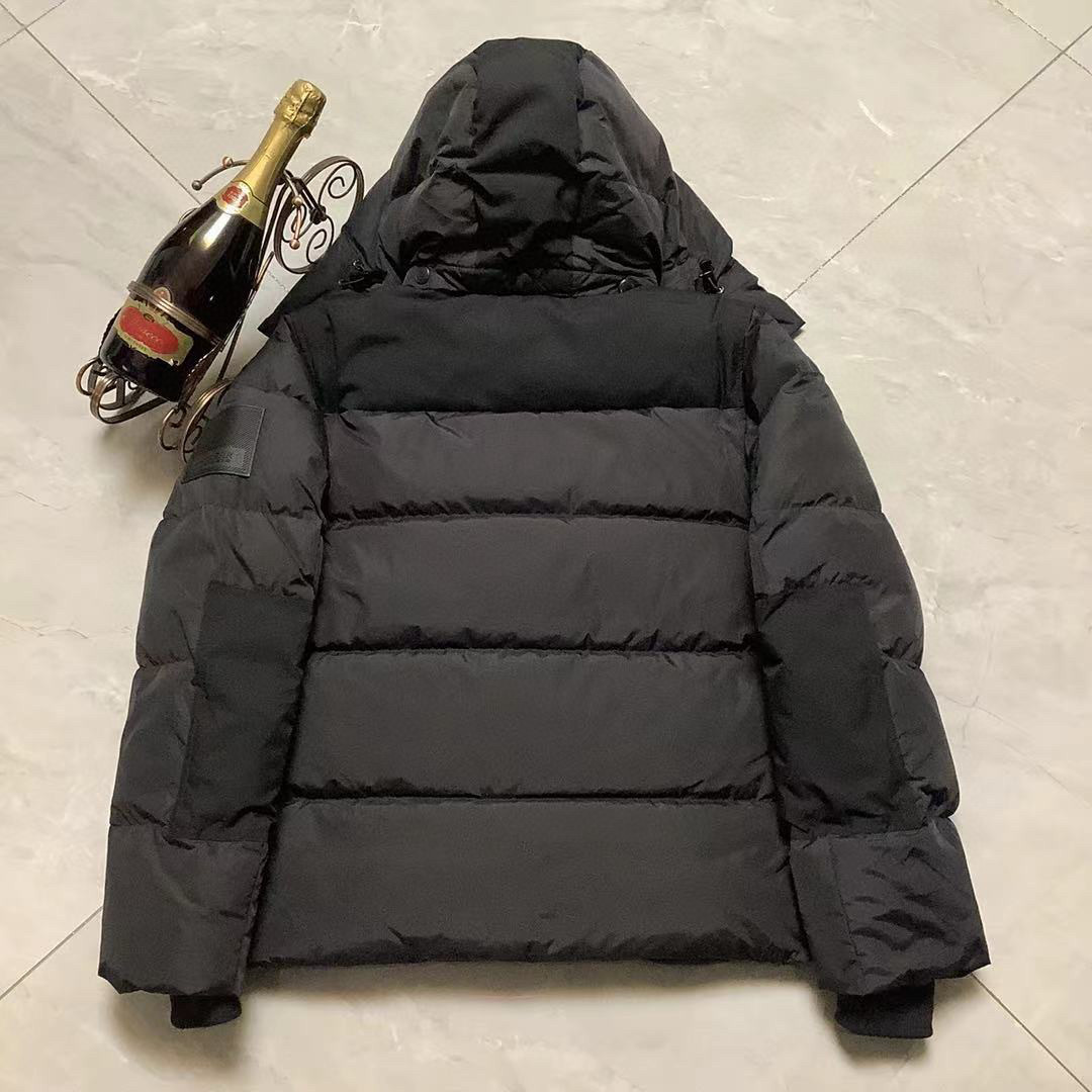 Burberry Detachable Sleeve Hooded Puffer Jacket