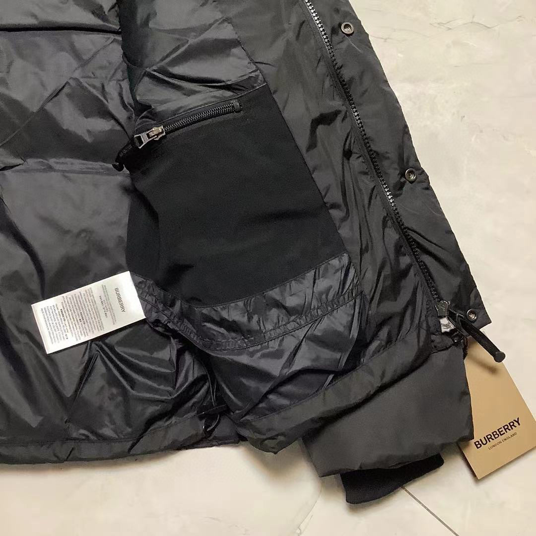 Burberry Detachable Sleeve Hooded Puffer Jacket