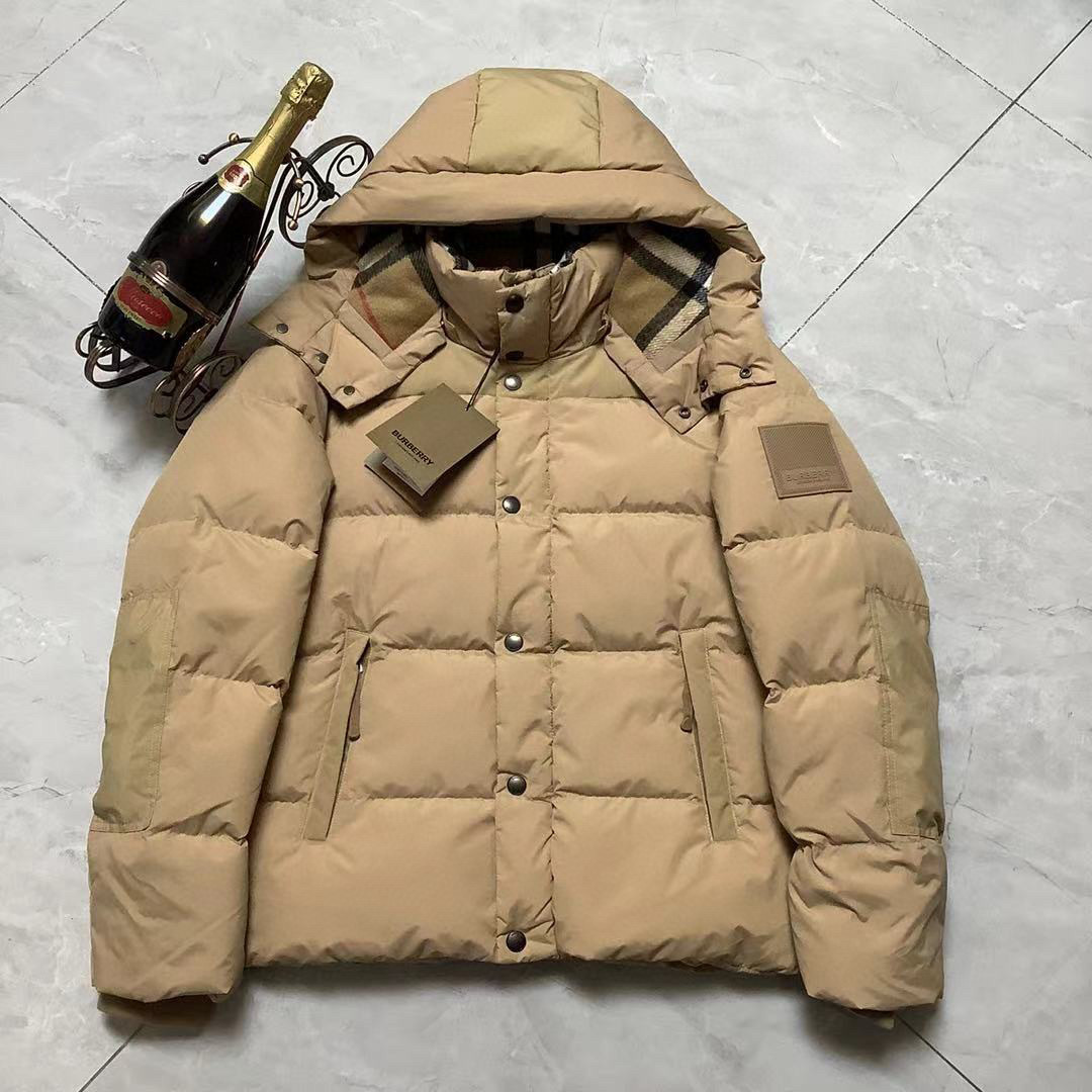 Burberry Detachable Sleeve Hooded Puffer Jacket